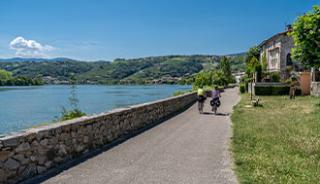 Piste cyclable : Via Rhôna