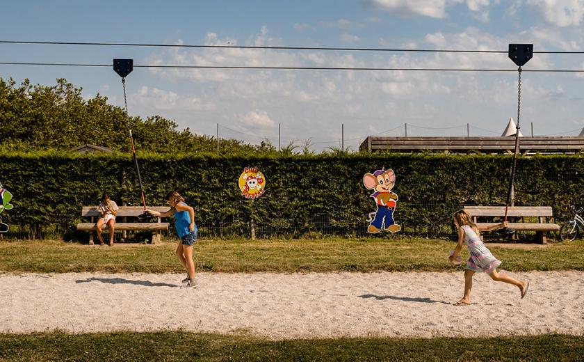 Tyroliennes du camping Mer et Soleil d'Oléron